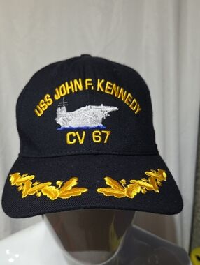 MILITARY USS JOHN F. KENNEDY HAT